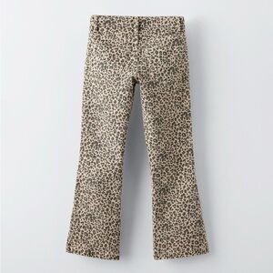 Zara Girls Leopard Jeans